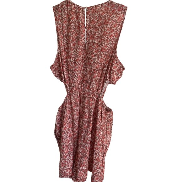 American Eagle Floral Cutout Romper – XL NWT Summer BOHO Festival Style NWT - Picture 9 of 11